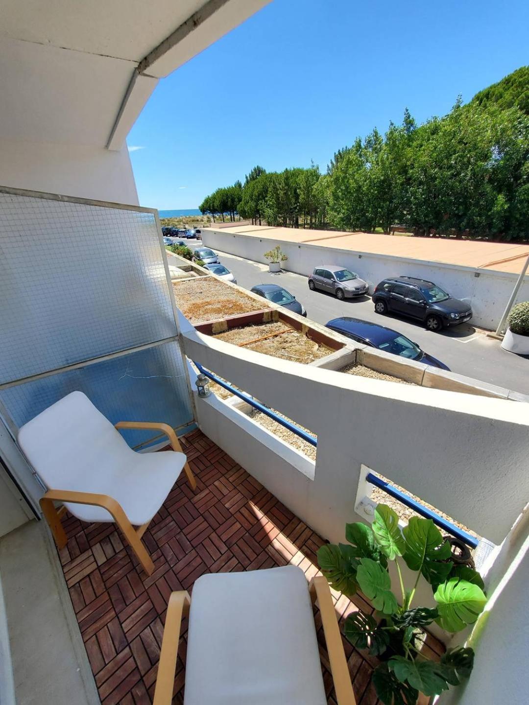 As17378 - P4 Dans Une Residence Sur La Plage Avec Vue Mer Et Piscine Ле-Гро-дю-Руа Экстерьер фото