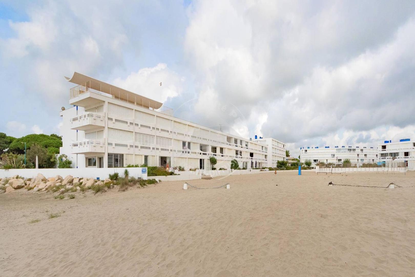 As17378 - P4 Dans Une Residence Sur La Plage Avec Vue Mer Et Piscine Ле-Гро-дю-Руа Экстерьер фото